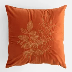 inny Poszewka dekoracyjna pomarańczowa MAIRO 45x45 cm