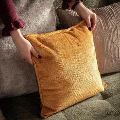 inny Poszewka dekoracyjna pomarańczowa RIANO 45x45 cm