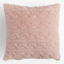 inny Poszewka dekoracyjna różowa CALGARY 45x45 cm