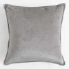 inny Poszewka dekoracyjna szara RIANO 45x45 cm