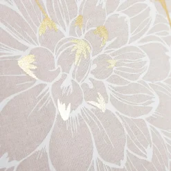 inny Poszewka dekoracyjna w kwiaty biała ELLIE 45x45 cm