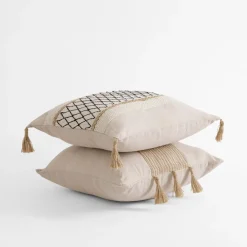 Poszewki I Poduszki Dekoracyjne|inny Poszewka dekoracyjna w paski LESA 45x45 cm