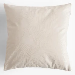 Poszewki I Poduszki Dekoracyjne|inny Poszewka dekoracyjna w złote liście kremowa ESTHER 45x45 cm