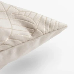 Poszewki I Poduszki Dekoracyjne|inny Poszewka dekoracyjna w złote liście kremowa ESTHER 45x45 cm