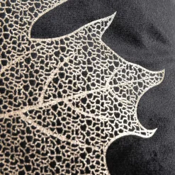 Poszewki I Poduszki Dekoracyjne|inny Poszewka dekoracyjna w złoty liść czarna MAPLE 45x45 cm