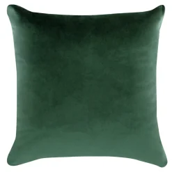 Estetica Poszewka dekoracyjna welurowa butelkowa zieleń VELVIO 45x45 cm