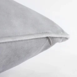 Poszewki I Poduszki Dekoracyjne| Poszewka jasnoszara ANSLEY 45x45 cm
