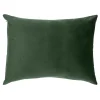Estetica Poszewka na poduszkę welurowa zielona BELLO 45x60 cm