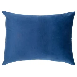 Poszewki I Poduszki Dekoracyjne|Estetica Poszewka na poduszkę welurowa niebieska BELLO 45x60 cm