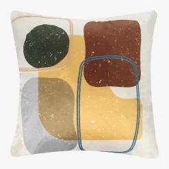 inny Poszewka nowoczesna beżowa SIMONE 45x45 cm