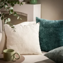 inny Poszewka ozdobna kremowa CARMON 45x45 cm