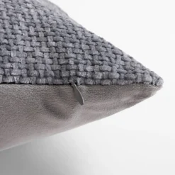 inny Poszewka ozdobna szara CARMON 45x45 cm