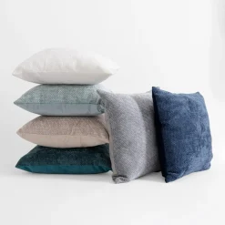 inny Poszewka ozdobna szara CARMON 45x45 cm