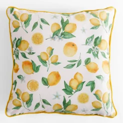 Poszewki I Poduszki Dekoracyjne|inny Poszewka ozdobna w cytryny FRUITS 40x40 cm