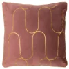 Poszewka różowa AURAY 45x45 cm
