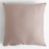 Darymex Poszewka satynowa ciemnobeżowa 40x40 cm