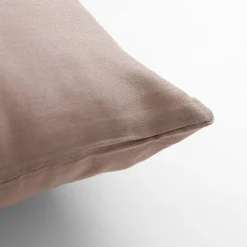 Darymex Poszewka satynowa ciemnobeżowa 40x40 cm