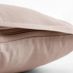 Darymex Poszewka satynowa ciemnobeżowa 40x40 cm