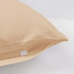 Darymex Poszewka satynowa jasnobeżowa 40x40 cm