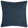Poszewka sztruksowa granatowa COURDUROY 45x45 cm