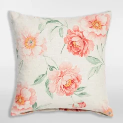 Poszewki I Poduszki Dekoracyjne|inny Poszewka w kwiaty różowe FIONA 45x45 cm
