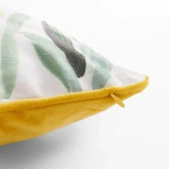 Poszewki I Poduszki Dekoracyjne|inny Poszewka w kwiaty żółta SUZI 45x45 cm