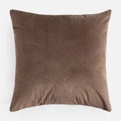 Poszewki I Poduszki Dekoracyjne|inny Poszewka w liście brązowa ADRIEN 45x45 cm