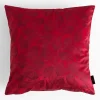 inny Poszewka w liście czerwona AURIR 45x45 cm