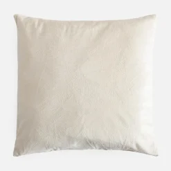 inny Poszewka w liście kremowa ADRIEN 45x45 cm