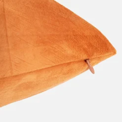 Poszewki I Poduszki Dekoracyjne|inny Poszewka w liście pomarańczowa ADRIEN 45x45 cm