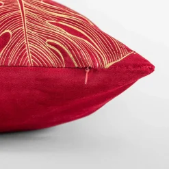 Poszewki I Poduszki Dekoracyjne|inny Poszewka w monstery malinowa AMBRO 45x45 cm