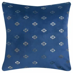 Poszewki I Poduszki Dekoracyjne|Estetica Poszewka w stylu glamour niebieska SUSA 45x45 cm