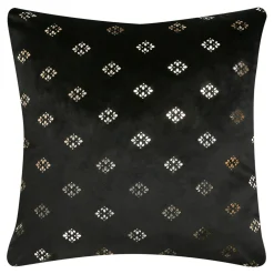 Poszewki I Poduszki Dekoracyjne|Estetica Poszewka w stylu glamour czarna SUSA 45x45 cm