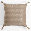 Poszewki I Poduszki Dekoracyjne|inny Poszewka welurowa beżowa CASSIA 45x45 cm