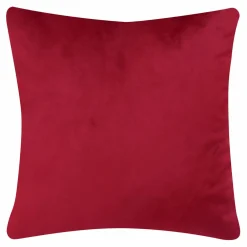 Estetica Poszewka welurowa czerwona SIENNA 45x45 cm