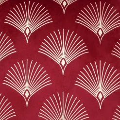 Estetica Poszewka welurowa czerwona SIENNA 45x45 cm