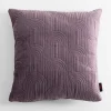 Poszewki I Poduszki Dekoracyjne|inny Poszewka welurowa geometryczna fioletowa JONES 45x45 cm
