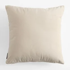 Poszewki I Poduszki Dekoracyjne|inny Poszewka welurowa geometryczna kremowa JONES 45x45 cm