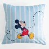 Dzieci inny Poszewka welurowa niebieska MICKEY DISNEY 40x40 cm