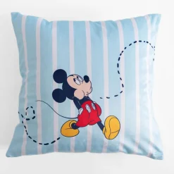 Dzieci inny Poszewka welurowa niebieska MICKEY DISNEY 40x40 cm