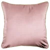 Estetica Poszewka welurowa różowa LILLE 45x45 cm