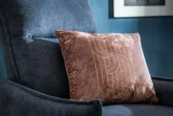 Poszewki I Poduszki Dekoracyjne| Poszewka welurowa różowa MONACO 45x45 cm