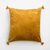 Poszewki I Poduszki Dekoracyjne|inny Poszewka welwetowa musztardowa ADRIA 45x45 cm