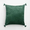 inny Poszewka welwetowa zielona ADRIA 45x45 cm