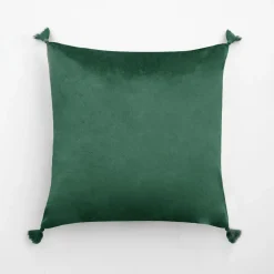 inny Poszewka welwetowa zielona ADRIA 45x45 cm