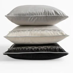 Poszewki I Poduszki Dekoracyjne|inny Poszewka ze słoniem biała DAIRA 45x45 cm