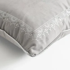 inny Poszewka ze słoniem jasnoszara DAIRA 45x45 cm