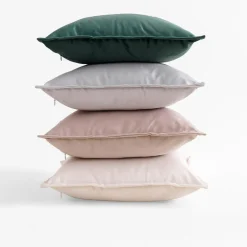 inny Poszewka zielona ALUNA 45x45 cm