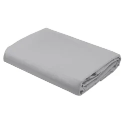 Prześcieradła| Prześcieradło bawełniane z gumką jasnoszare PURE 160x200 cm