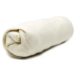 inny Prześcieradło JERSEY z gumką kremowe 90x200 cm